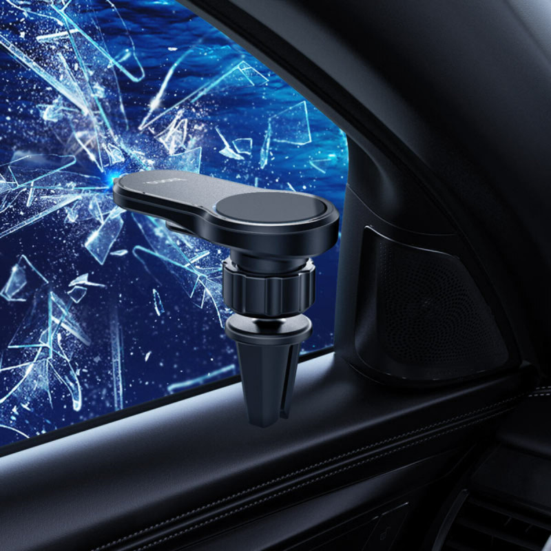 Тримач для мобільного HOCO CA96 Imperor multi-function air outlet car holder Black (6931474760562)