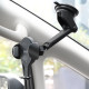 Тримач для мобiльного з БЗП HOCO CA60 Aspiring infrared sensor wireless charging car holder Black (6931474718754)