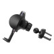 Тримач для мобiльного з БЗП HOCO CA60 Aspiring infrared sensor wireless charging car holder Black (6931474718754)