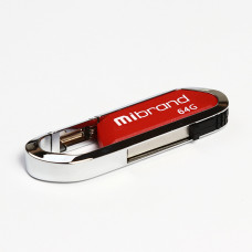 Flash Mibrand USB 2.0 Aligator 64Gb Dark Red (MI2.0/AL64U7DR)