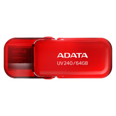 Flash A-DATA USB 2.0 AUV 240 64Gb Red (AUV240-64G-RRD)