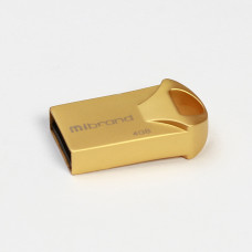 Flash Mibrand USB 2.0 Hawk 4Gb Gold (MI2.0/HA4M1G)