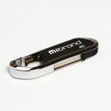 Flash Mibrand USB 2.0 Aligator 4Gb Grey (MI2.0/AL4U7G)