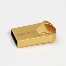 Flash Mibrand USB 2.0 Hawk 64Gb Gold (MI2.0/HA64M1G)