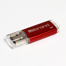 Flash Mibrand USB 2.0 Cougar 4Gb Red (MI2.0/CU4P1R)