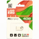 Flash Mibrand USB 2.0 Hawk 4Gb Silver (MI2.0/HA4M1S)