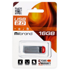 Flash Mibrand USB 2.0 Falcon 16Gb Red (MI2.0/FA16U7R)