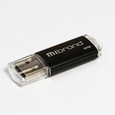 Flash Mibrand USB 2.0 Cougar 64Gb Black (MI2.0/CU64P1B)