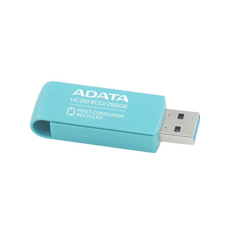 Flash A-DATA USB 3.2 UC310 Eco 256Gb Green (UC310E-256G-RGN)