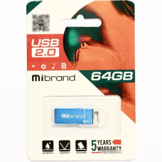 Flash Mibrand USB 2.0 Chameleon 64Gb Blue (MI2.0/CH64U6U)