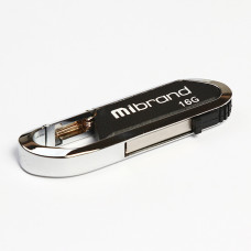 Flash Mibrand USB 2.0 Aligator 16Gb Black (MI2.0/AL16U7B)