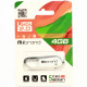 Flash Mibrand USB 2.0 Aligator 4Gb White (MI2.0/AL4U7W)