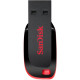 Flash SanDisk USB 2.0 Cruzer Blade 16Gb Black/Red (SDCZ50-016G-B35)