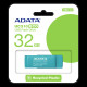 Flash A-DATA USB 3.2 UC310 Eco 32Gb Green (UC310E-32G-RGN)