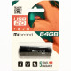 Flash Mibrand USB 2.0 Grizzly 64Gb Black (MI2.0/GR64P3B)