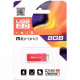 Flash Mibrand USB 2.0 Chameleon 8Gb Red (MI2.0/CH8U6R)