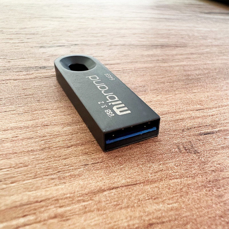 Flash Mibrand USB 3.2 Gen1 Eagle 64GB Grey (MI3.2/EA64U10G)