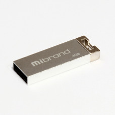 Flash Mibrand USB 2.0 Chameleon 4Gb Silver (MI2.0/CH4U6S)