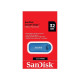 Flash SanDisk USB 2.0 Cruzer Snap 32Gb Blue (SDCZ62-032G-G35B)