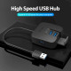 Хаб Vention 4 Ports USB 3.0 HUB 0.15M Black (CHBBB) (CHBBB)