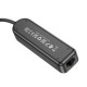 Адаптер Borofone DH6 Erudite 4-in-1 100 Mbps Ethernet Adapter(Type-C to USB2.0*3+RJ45)(L=0.2M) Black (6941991104282)