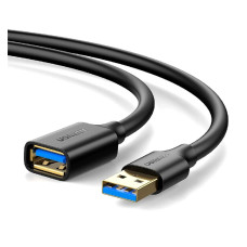 Подовжувач UGREEN US129 USB 3.0 Extension Male Cable 2m (Black) (UGR-10373) (UGR-10373)