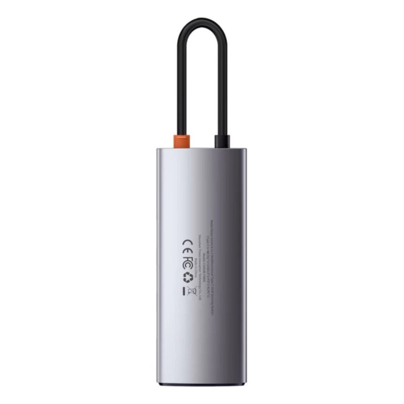 USB-Hub Baseus Metal Gleam Series 5-in-1 Multifunctional （Type-C to HDMI*1+USB3.0*3+PD*1) (CAHUB-CX0G)