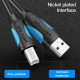 Кабель Vention USB2.0 A Male to B Male Print Cable 3M Black (VAS-A16-B300) (VAS-A16-B300))