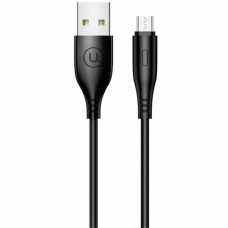 Кабель Usams US-SJ268 U18 Round Micro Cable 1m Black (SJ268USB01)