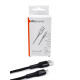 Кабель Mibrand MI-32 Nylon Charging Line USB for Micro 2A 0.5m Black (MIDC/3205MB)