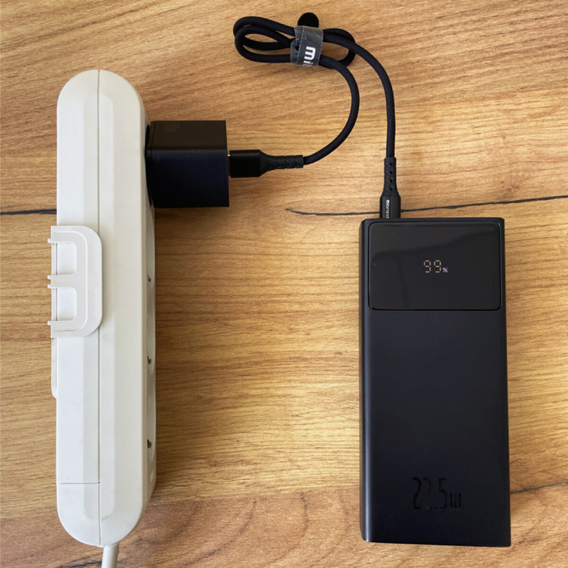 Кабель Mibrand MI-32 Nylon Charging Line USB for Micro 2A 0.5m Black (MIDC/3205MB)