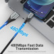 Кабель Vention USB 2.0 A to Lightning Cable 2M Gray Aluminum Alloy Type (LABHH) (LABHH)