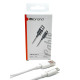 Кабель Mibrand MI-12 High Current Charging Line USB for Type-C 5A 1m White (MIDC/12TW)