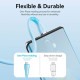 Кабель Vention USB 2.0 C Male to C Male 5A Cable 1M Light Green Silicone Type (TAWGF) (TAWGF)