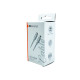Кабель Mibrand MI-17 Flexible Charging Line Type-C for Lightning 5A 1m White (MIDC/17TLW)