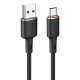 Кабель ACEFAST C2-04 USB to Type-C 3A, 1.2m, silicone, zinc connectors, Black (AFC2-04B)