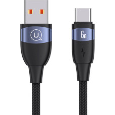 Кабель Usams US-SJ630 U85 Type-C 6A Aluminum Alloy Fast Charging & Data Cable (SJ630USB01)