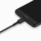 Кабель HOCO X20 USB to Type-C 3A, 1m, PVC, TPE connectors, Black (6957531068846)