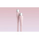 Кабель Vention USB 2.0 C Male to C Male 5A Cable 1.5M Pink Silicone Type (TAWPG) (TAWPG)