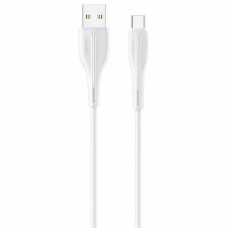 Кабель Usams US-SJ372 U38 Type-C Charging and Data Cable 1m White (SJ372USB02)