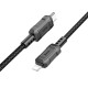 Кабель HOCO X94 Leader PD charging data cable iP Black (6931474794208)