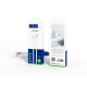 Кабель CHAROME C21-01 USB-A to Micro charging data cable White (6974324910502)
