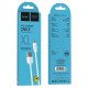 Кабель HOCO X1 USB to Micro  2.4A, 2m, PVC, PVC connectors, White (6957531042686)