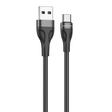 Кабель BOROFONE BX61 Source charging data cable for Type-C Black (6974443380101)