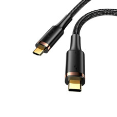 Кабель Usams US-SJ553 U72 100W USB4 Data Cable (Type-C To Type-C) 5K 60HZ 0.8m (SJ553USB01)