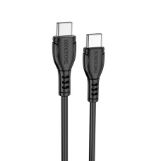 Кабель BOROFONE BX51 Triumph 60W charging data cable Type-C to Type-C Black (BX51CCB)