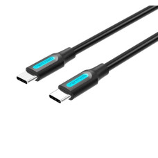 Кабель Vention USB 2.0 C Male to Male Cable 1M Black PVC Type (COSBF) (COSBF)