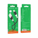 Кабель BOROFONE BX79 Type-C to iP 3A, 20W, 1m,, silicone, silicone connectors, Black (BX79PDLB)