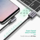 Кабель UGREEN US284 Right Angle USB-A to USB-C Cable 3m (Space Gray) (UGR-70255) (UGR-70255)