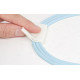 Кабель Vention USB 2.0 C Male to C Male 5A Cable 1.5M Light Blue Silicone Type (TAWSG) (TAWSG)